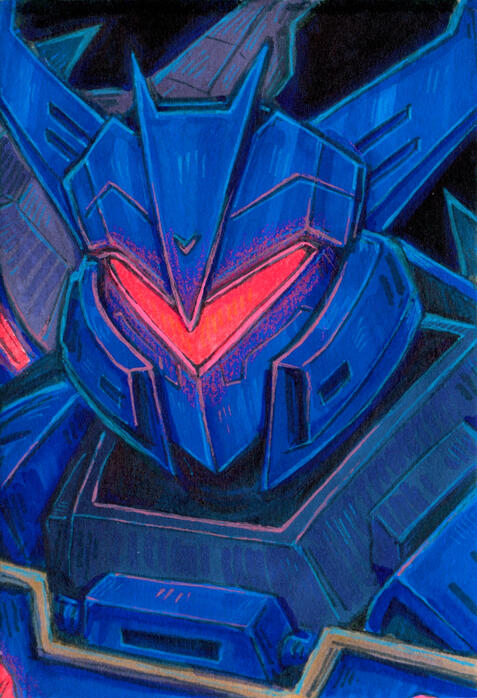 Sketch Card - Marker and ink