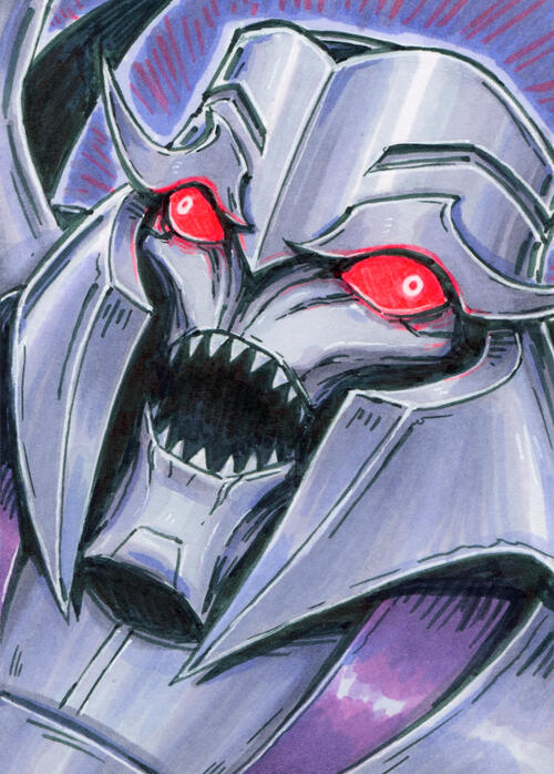 Sketch Card - Marker and ink