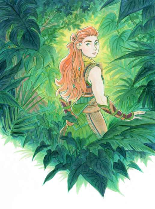 Into the Wilds - Marker and pencil